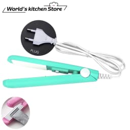 Mini Portable Heat Sealing Machine Food Vacuum Sealer Seal Packing Plastic Impulse Sealer Household Bag Clips Handheld