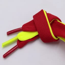 15mm Extra Wide Flat Fly Knitted Shoelaces Warm Stretchable Design Halloween Christmas Winter Perfect for Branded Shoes Unisex