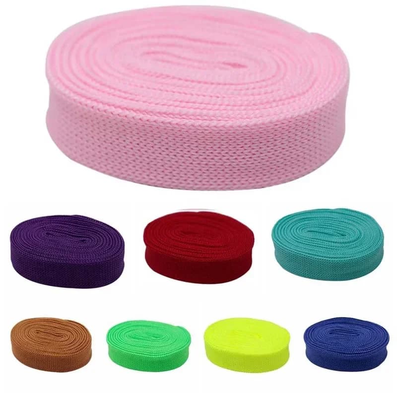 15mm Extra Wide Flat Fly Knitted Shoelaces Warm Stretchable Design Halloween Christmas Winter Perfect for Branded Shoes Unisex