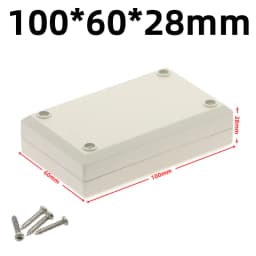 22 Sizes Quality ABS Plastic Case Waterproof Electrical Box Cover Project Electronic Instrument Enclosure DIY Power switch Boxes
