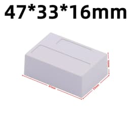 22 Sizes Quality ABS Plastic Case Waterproof Electrical Box Cover Project Electronic Instrument Enclosure DIY Power switch Boxes