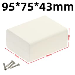 22 Sizes Quality ABS Plastic Case Waterproof Electrical Box Cover Project Electronic Instrument Enclosure DIY Power switch Boxes