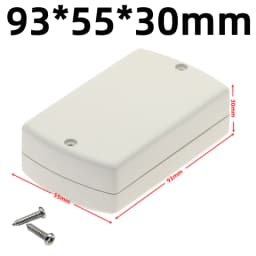 22 Sizes Quality ABS Plastic Case Waterproof Electrical Box Cover Project Electronic Instrument Enclosure DIY Power switch Boxes