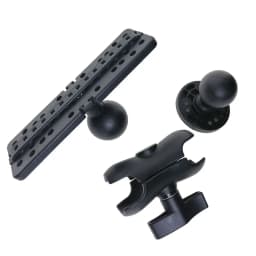 1/2Pcs Kayak Rotating Electronic Fish Finder Mount Base Marine Boat Dinghy Canoe Fishfinder GPSMAP Plate Supporter