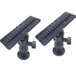 1/2Pcs Kayak Rotating Electronic Fish Finder Mount Base Marine Boat Dinghy Canoe Fishfinder GPSMAP Plate Supporter
