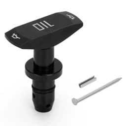 Car Oil Dipstick Pull Handle Engine Oil Pullhandle Aluminum Billet Black Blue Red Brand New Universal Automobile Replacement