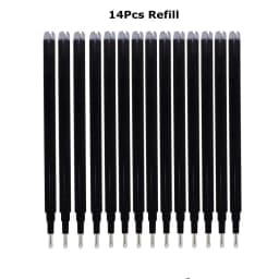 0.7mm Magic Erasable Pen Press Gel Pen Set 8 Colors Erasable Refill Rod Gel Ink Stationery Retractable Pens Washable Handle Rod