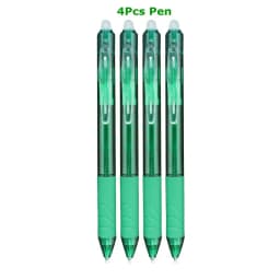 0.7mm Magic Erasable Pen Press Gel Pen Set 8 Colors Erasable Refill Rod Gel Ink Stationery Retractable Pens Washable Handle Rod