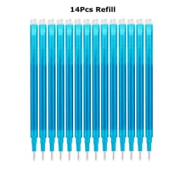 0.7mm Magic Erasable Pen Press Gel Pen Set 8 Colors Erasable Refill Rod Gel Ink Stationery Retractable Pens Washable Handle Rod