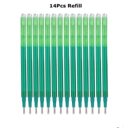 0.7mm Magic Erasable Pen Press Gel Pen Set 8 Colors Erasable Refill Rod Gel Ink Stationery Retractable Pens Washable Handle Rod
