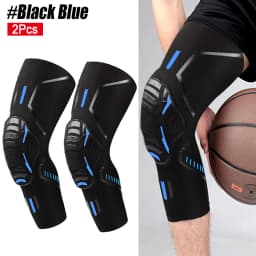 2Pcs/Pair Sport Crashproof Knee Support Pad Elbow Brace Arm Leg Compression Sleeve Outdoor Basketball Football Bicycle Protector