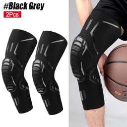 2Pcs/Pair Sport Crashproof Knee Support Pad Elbow Brace Arm Leg Compression Sleeve Outdoor Basketball Football Bicycle Protector