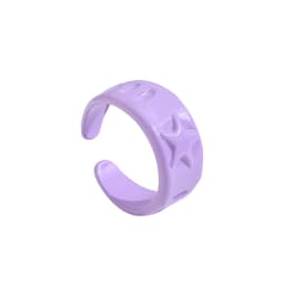 2021 New Trendy Hand-painted Candy Color Dripping Oil Geometric Chain Rings for Women Multicolor Irregular Open Rings Jewelry