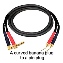 DIYLIVE 5N OFC High-Purity Copper HIFI Speaker Cable for Main Speaker Power Amplifier Side Connection Passive Audio Cable