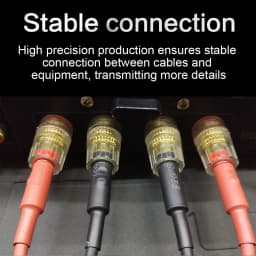 DIYLIVE 5N OFC High-Purity Copper HIFI Speaker Cable for Main Speaker Power Amplifier Side Connection Passive Audio Cable