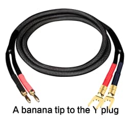 DIYLIVE 5N OFC High-Purity Copper HIFI Speaker Cable for Main Speaker Power Amplifier Side Connection Passive Audio Cable