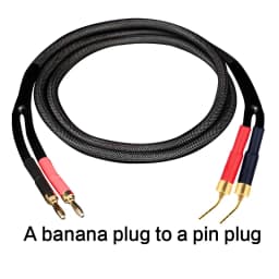 DIYLIVE 5N OFC High-Purity Copper HIFI Speaker Cable for Main Speaker Power Amplifier Side Connection Passive Audio Cable