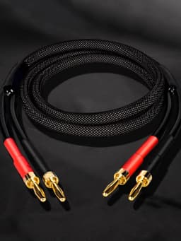 DIYLIVE 5N OFC High-Purity Copper HIFI Speaker Cable for Main Speaker Power Amplifier Side Connection Passive Audio Cable