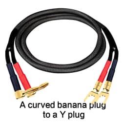 DIYLIVE 5N OFC High-Purity Copper HIFI Speaker Cable for Main Speaker Power Amplifier Side Connection Passive Audio Cable