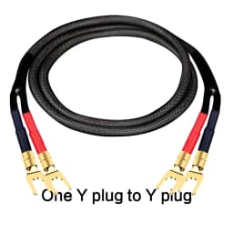 DIYLIVE 5N OFC High-Purity Copper HIFI Speaker Cable for Main Speaker Power Amplifier Side Connection Passive Audio Cable
