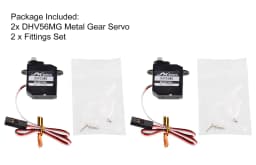 Hot Sale JX Servo DHV56MG Digital Coreless 1.2kg 0.10sec Metal Gear HV 5.6g DS Servo For RC Car Robot Airplane Aircraft Drone