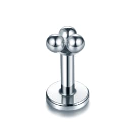 1Pc Stainless Steel Snake Bites Piercing Earring Moon Lightning Tragus Labret Pircing Medusa Conch Cartilage Helix Nariz Jewelry
