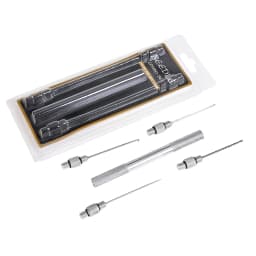 5-in-1 Carp Strong Fishing Rigging Bait Needle Kit Tool Set Bait Drill Stringer Needle with Nonslip Alloy Handle Fish Tools