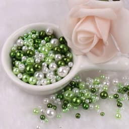 150pcs Mix 3-8mm Colorful Pearls Beads Imitation Plastic Beads for Needdlework Jewelry Making DIY Beacelet Necklace Findings