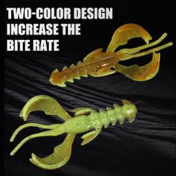 Supercontinent CRAZY 65mm/40mm Lobster Soft Lure Fishing Lures Attractive Shrimp odor salt Wobbler