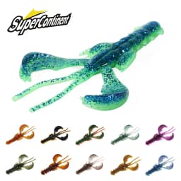 Supercontinent CRAZY 65mm/40mm Lobster Soft Lure Fishing Lures Attractive Shrimp odor salt Wobbler