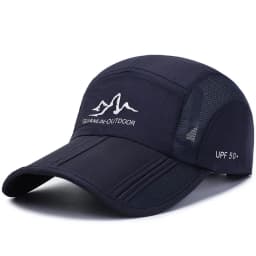 Summer Quick Drying Ultra-Thin Breathable Baseball Cap Men Women Snapback Folding Sport Outdoor Hiking Mountaineering Hat A138