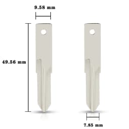 KEYYOU For Renault Car Key Case For Renault Megane Modus Espace Laguna Duster Logan Sandero Fluence Clio Kango