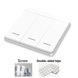 WIFI Mini switch Tuya Smart Life APP Push Button Light Switch RF 433Mhz Wall Panel DIY Relay Module Timer Google Home Alexa