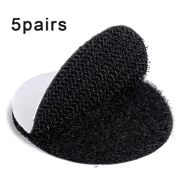 5-20pcs 8cm Black Strong Self Adhesive Fastener Dots Stickers Sofa Mat Carpet Anti Slip Temperature Resistance Hook loop