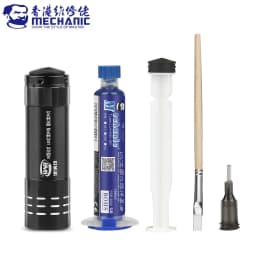 MECHANIC UV Photosensitive Solder Mask Ink BGA PCB Circuit Board Paint Soldering Paste Oil Insulating Prevent Corrosive Arcing