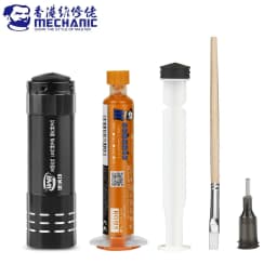 MECHANIC UV Photosensitive Solder Mask Ink BGA PCB Circuit Board Paint Soldering Paste Oil Insulating Prevent Corrosive Arcing