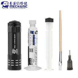 MECHANIC UV Photosensitive Solder Mask Ink BGA PCB Circuit Board Paint Soldering Paste Oil Insulating Prevent Corrosive Arcing