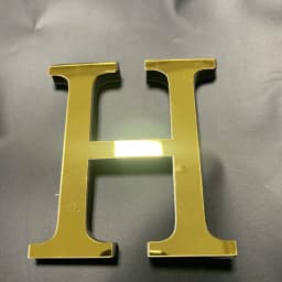 English Alphabet Acrylic Gold Wall Stickers Home Decor For Living Room Bedroom Cabinet 3D Mirror Poster Peel & Stick Wallpaper