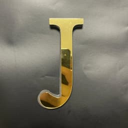 English Alphabet Acrylic Gold Wall Stickers Home Decor For Living Room Bedroom Cabinet 3D Mirror Poster Peel & Stick Wallpaper
