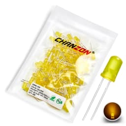 Diffused F5 5mm Led Diode Kit White Red Green Blue Yellow Orange 2V 3V Bulb Light Emitting Assortment Diy Arduino Pcb Circuit