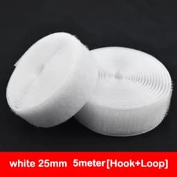 5M/Pair Hook Loop Tape Non-Adhesive Hook and Loop Sewing Fastener Tape Nylon Fabric Magic Tape For Sewing Accessories 16mm-150mm