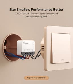 SONOFF ZBMinir2 Zigbee Mini Smart Switch Neutral Wire Required EWelink Interruptor Inteligentes Zigbee Switch Smart Home Module