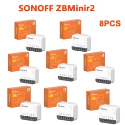 SONOFF ZBMinir2 Zigbee Mini Smart Switch Neutral Wire Required EWelink Interruptor Inteligentes Zigbee Switch Smart Home Module