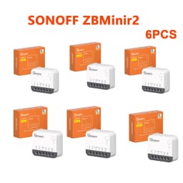 SONOFF ZBMinir2 Zigbee Mini Smart Switch Neutral Wire Required EWelink Interruptor Inteligentes Zigbee Switch Smart Home Module