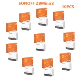 SONOFF ZBMinir2 Zigbee Mini Smart Switch Neutral Wire Required EWelink Interruptor Inteligentes Zigbee Switch Smart Home Module