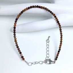 Natural Stone Rose Quartz Amethysts 2/3/4mm Small Round Section Stone Bracelet Mini Bracelet Are Suitable for Men and Women Gift