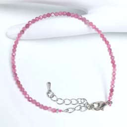 Natural Stone Rose Quartz Amethysts 2/3/4mm Small Round Section Stone Bracelet Mini Bracelet Are Suitable for Men and Women Gift