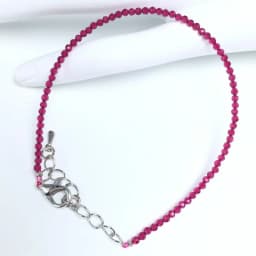 Natural Stone Rose Quartz Amethysts 2/3/4mm Small Round Section Stone Bracelet Mini Bracelet Are Suitable for Men and Women Gift