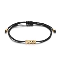 Handmade Tibetan Buddhist Creative Irregular Copper Beads Red Black Rope Lucky Bracelet Amulet For Women Men Couple Bracelets