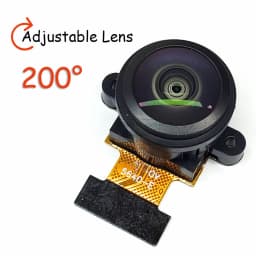 OV5640 Camera Module 222 200 100 66 120 160 Degrees Wide Angle 24PIN 0.5MM Spacing DVP MIPI